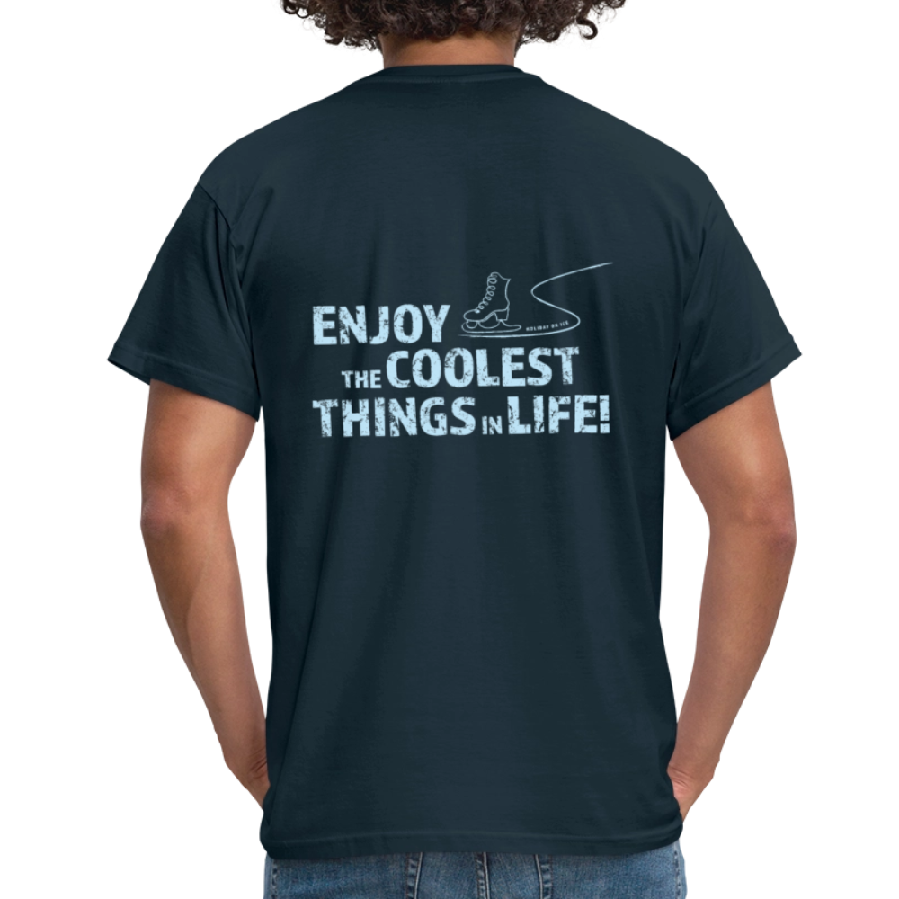 T-Shirt enjoy life - navy