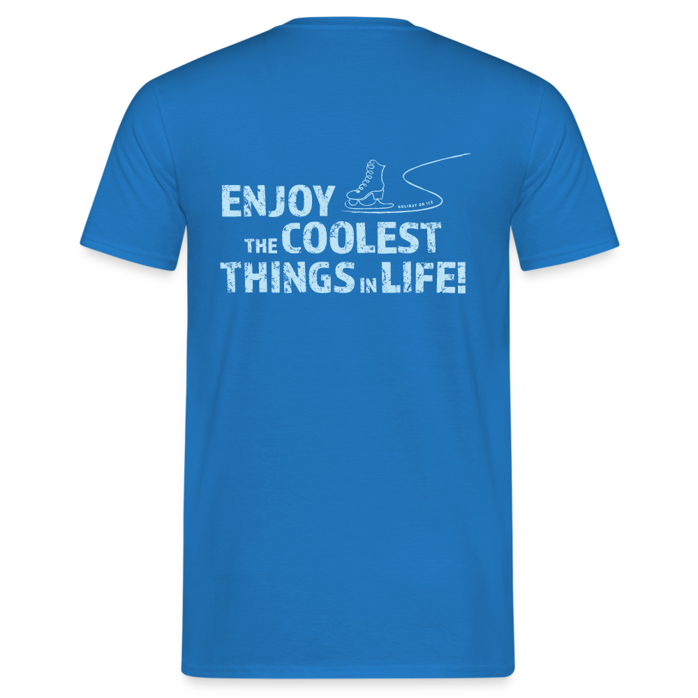 T-Shirt enjoy life - royal blue