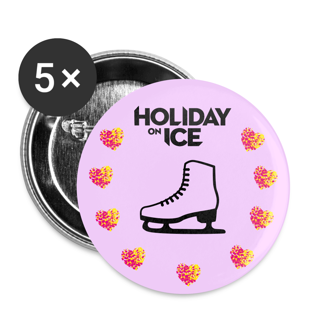 Buttons medium 1.26"/32 mm (5-pack) - white