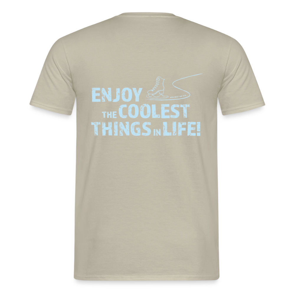 T-Shirt enjoy life - sand beige