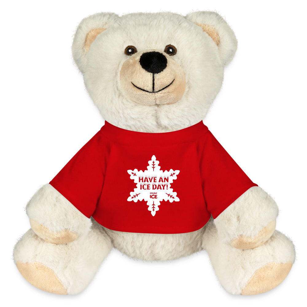MiniFeet® RecycelBär® Teddy Bear Cream - red