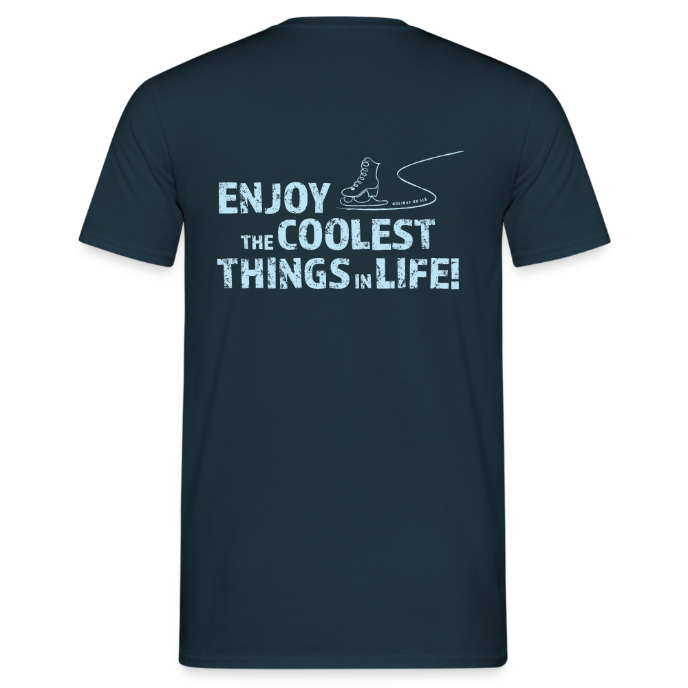 T-Shirt enjoy life - navy