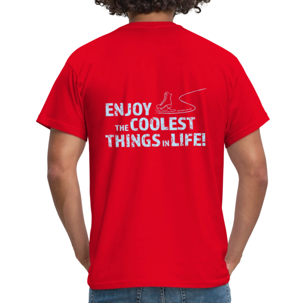 T-Shirt enjoy life - red