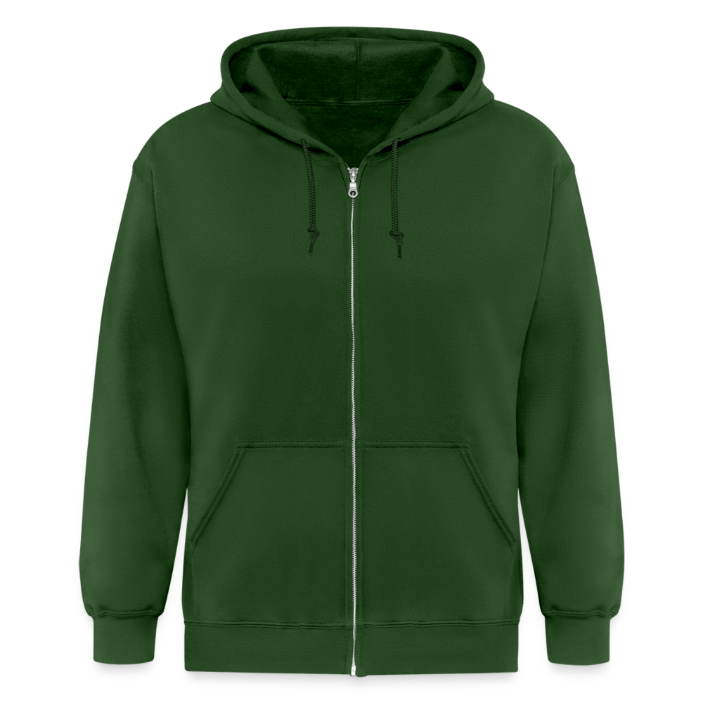 Full zip hoodie Holiday skate - forrest