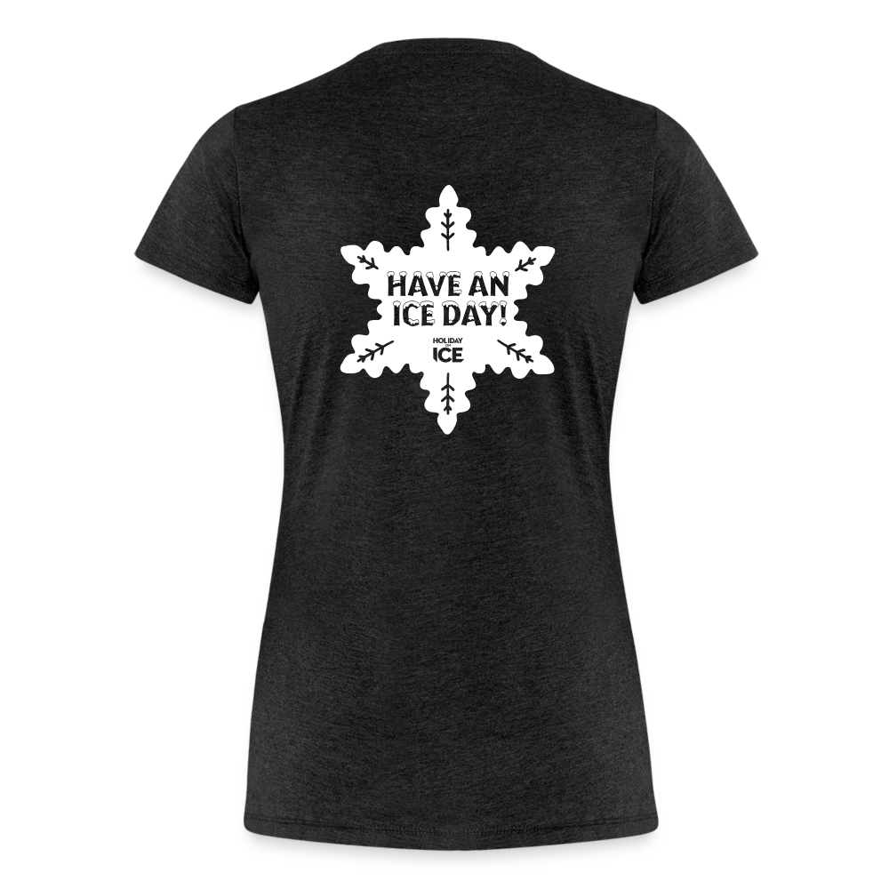 Women’s Premium T-Shirt _ Ice crystal - charcoal grey