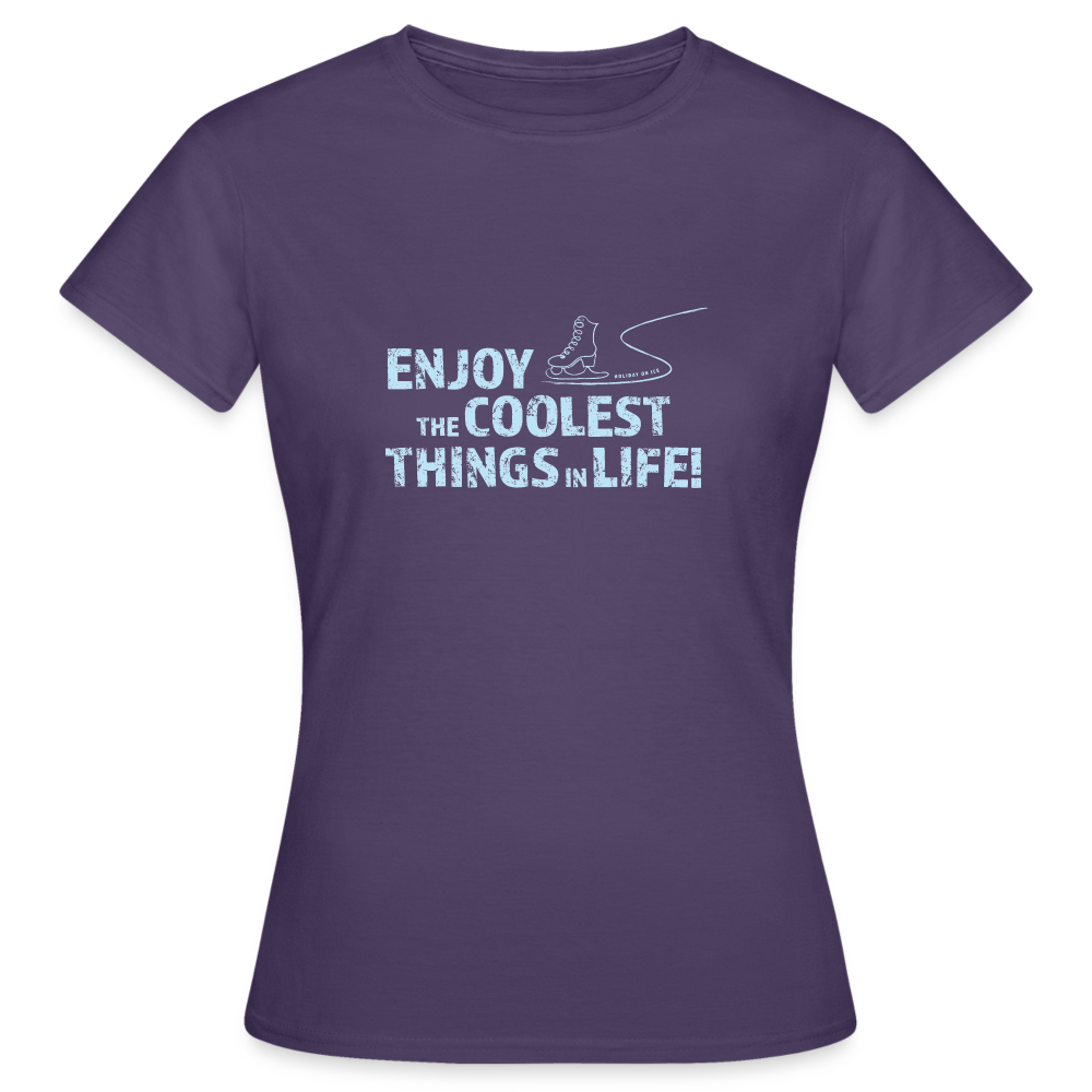 Frauen T-Shirt - dark purple