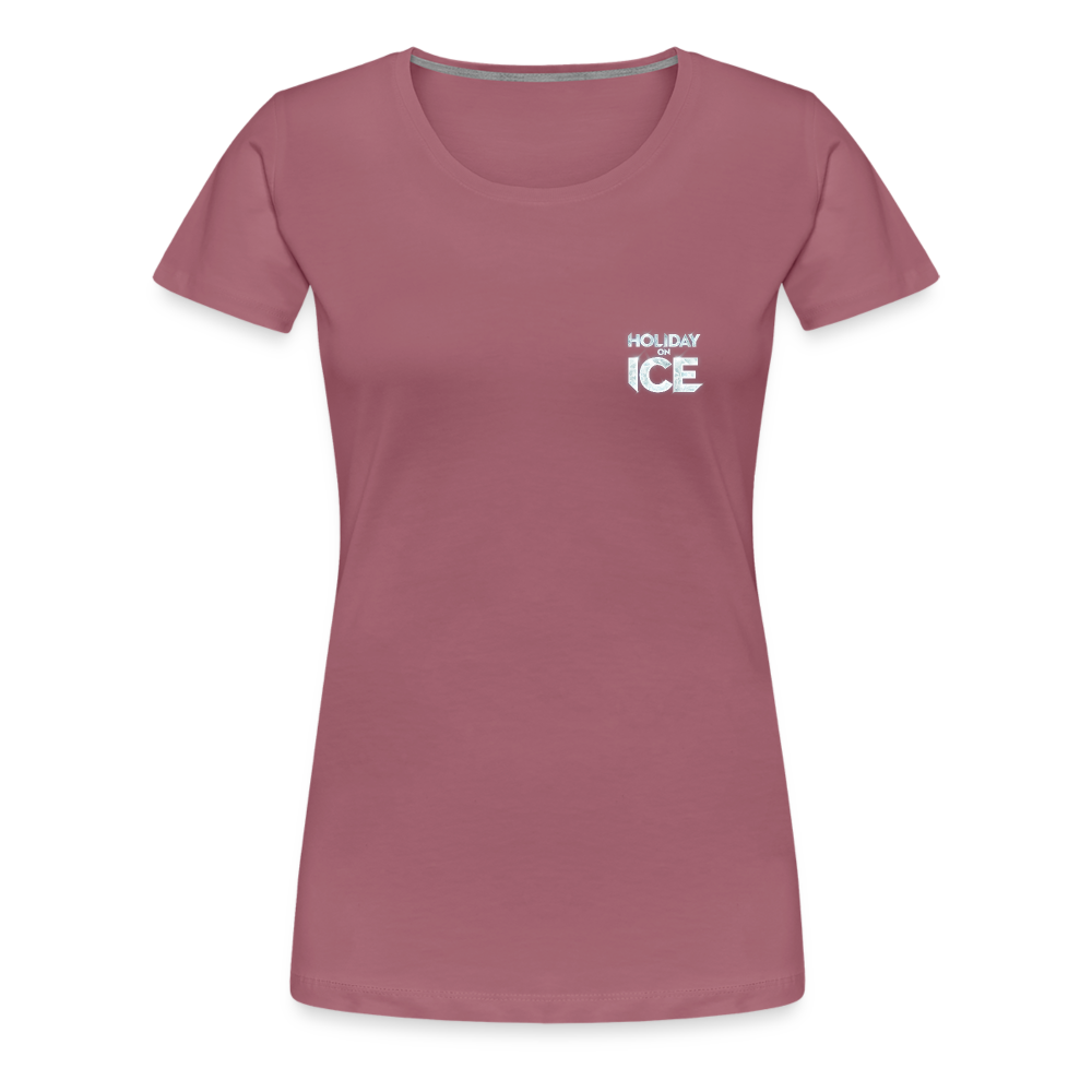 Women’s Premium T-Shirt _ Ice crystal - mauve