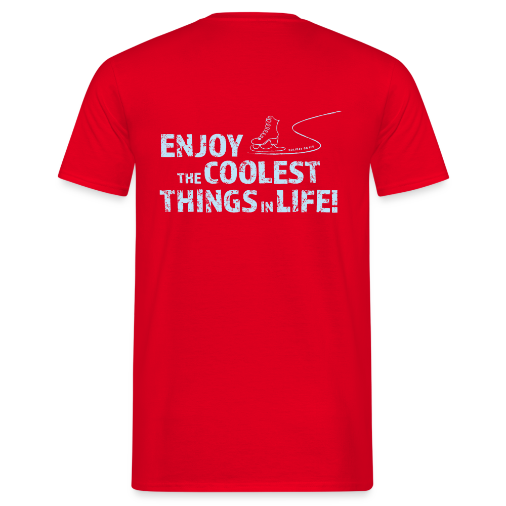T-Shirt enjoy life - red