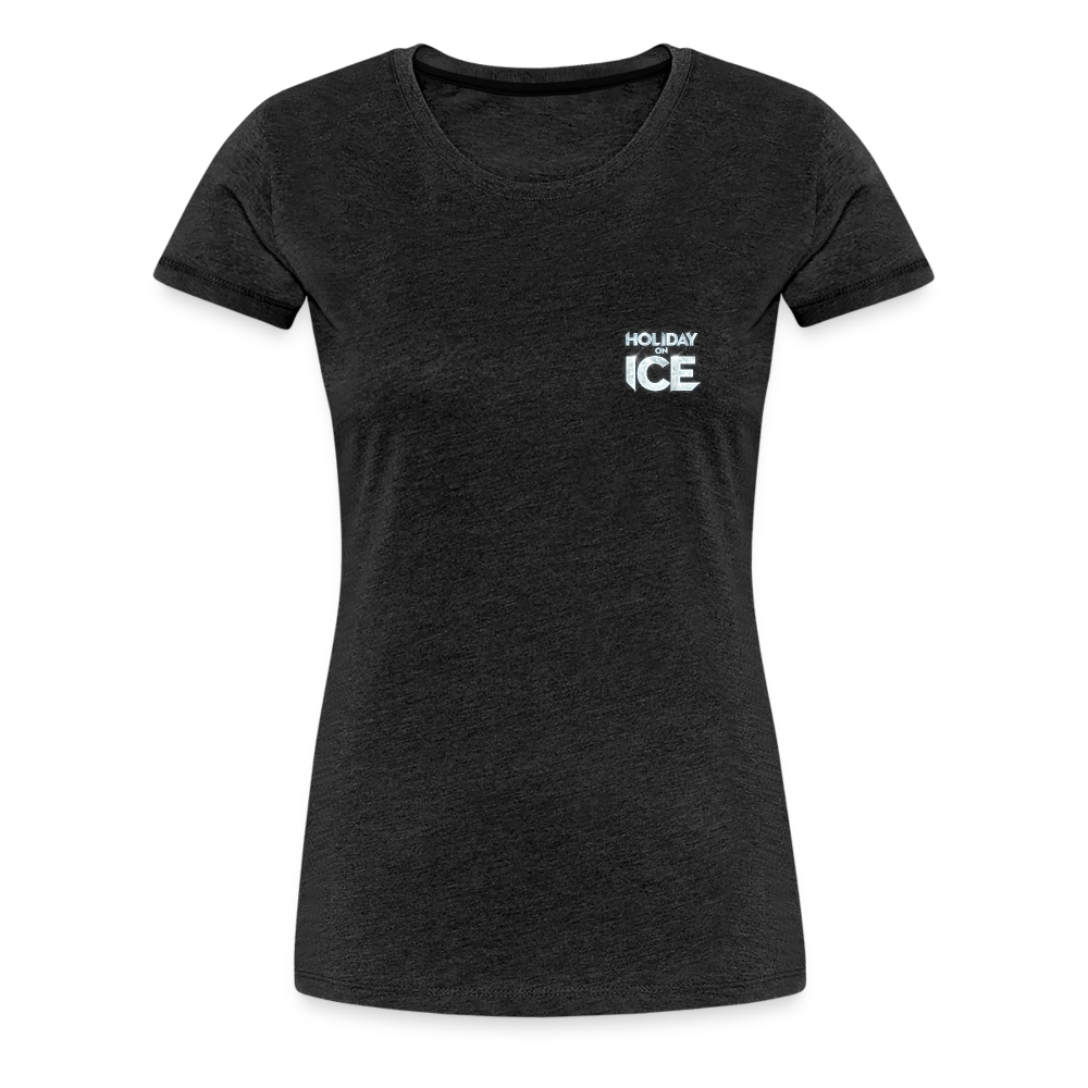 Women’s Premium T-Shirt _ Ice crystal - charcoal grey