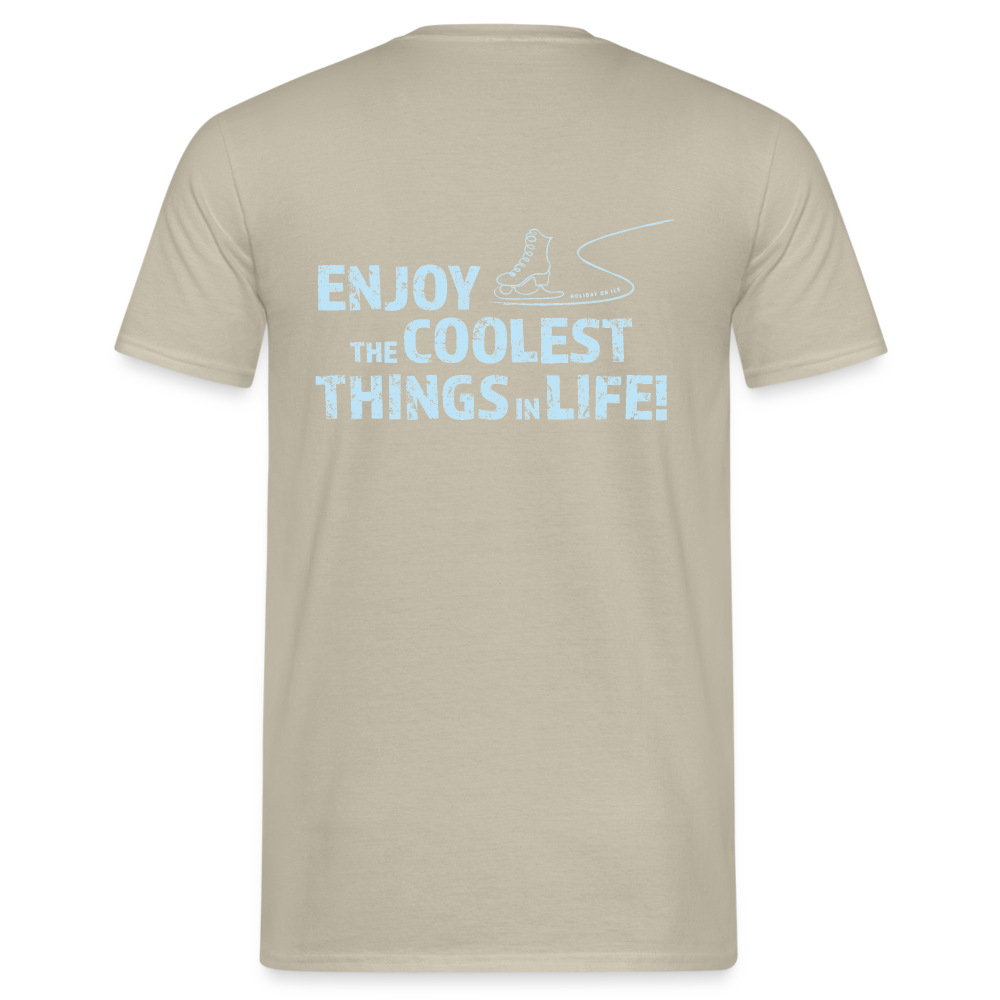 T-Shirt enjoy life - sand beige