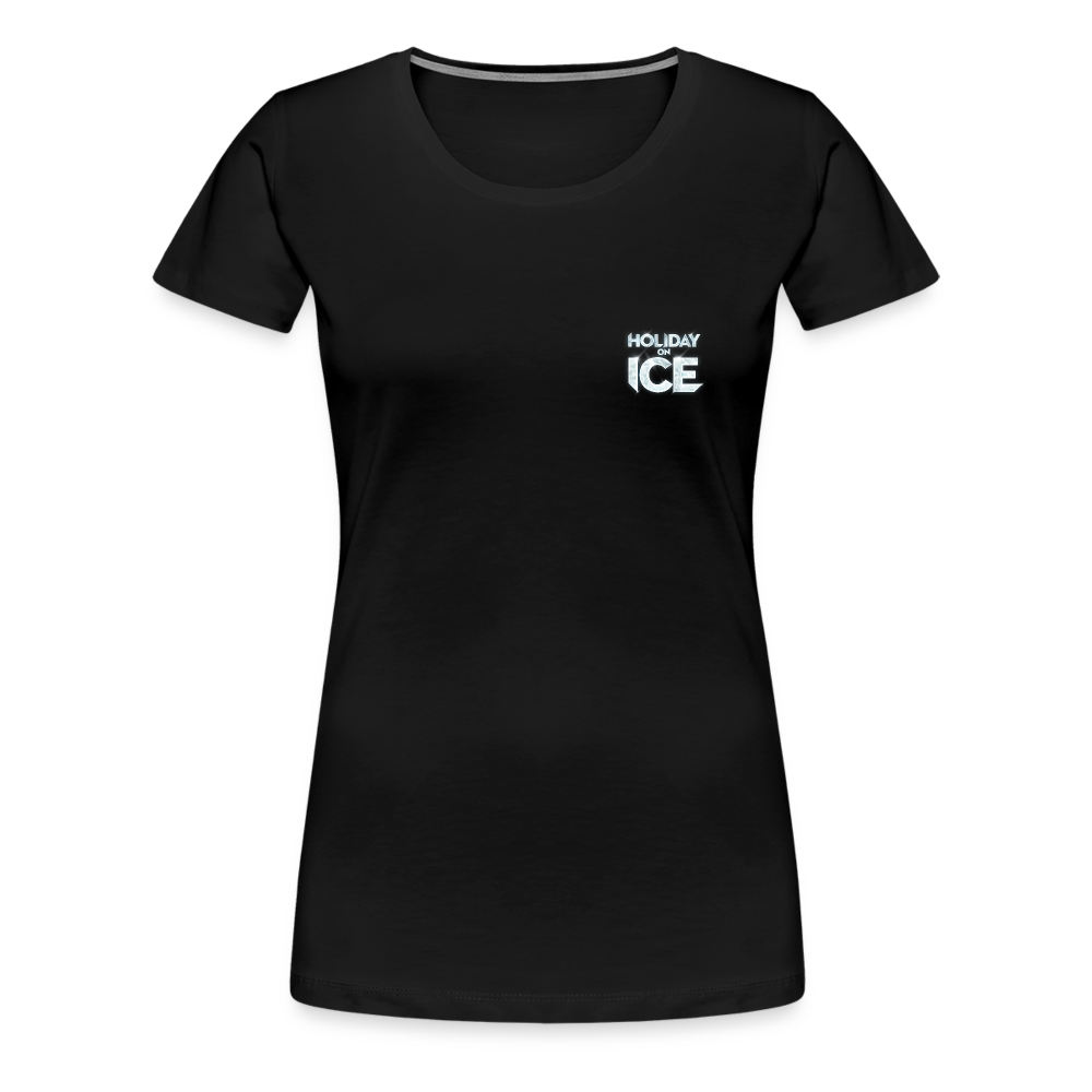 Women’s Premium T-Shirt _ Ice crystal - black