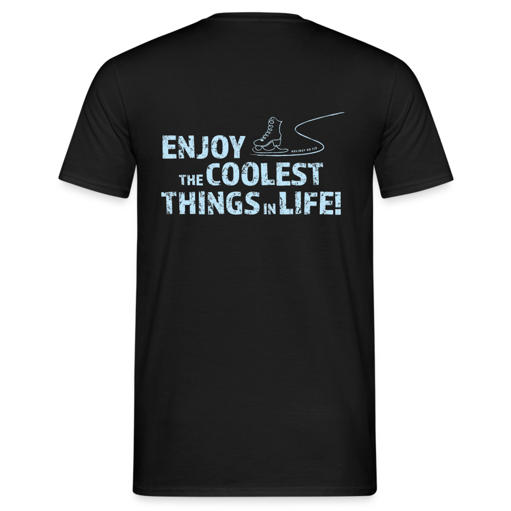 T-Shirt enjoy life - black