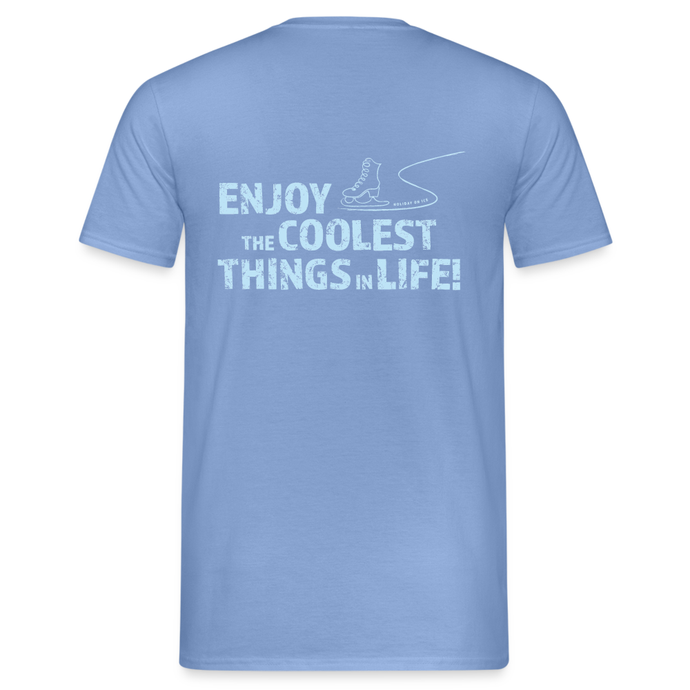 T-Shirt enjoy life - carolina blue