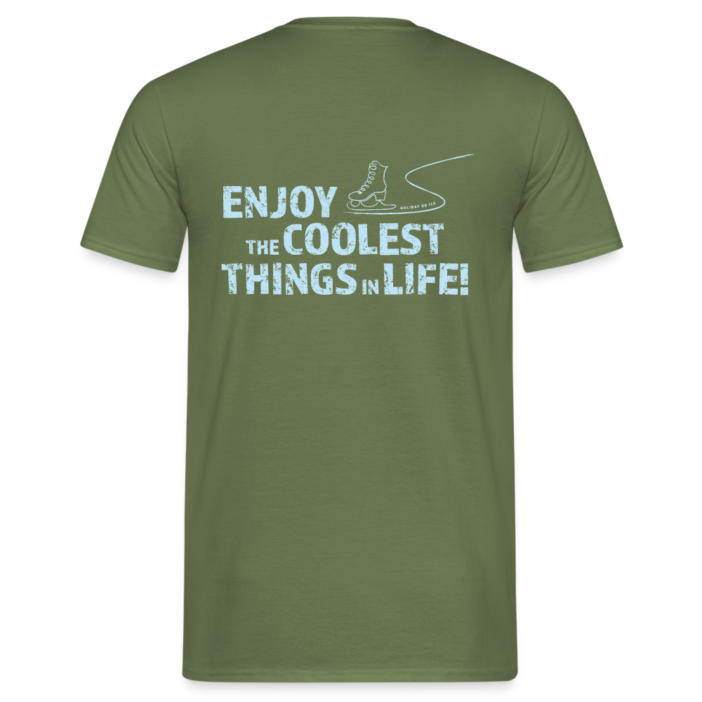 T-Shirt enjoy life - military green
