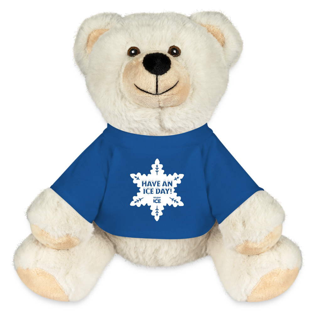 MiniFeet® RecycelBär® Teddy Bear Cream - royal blue