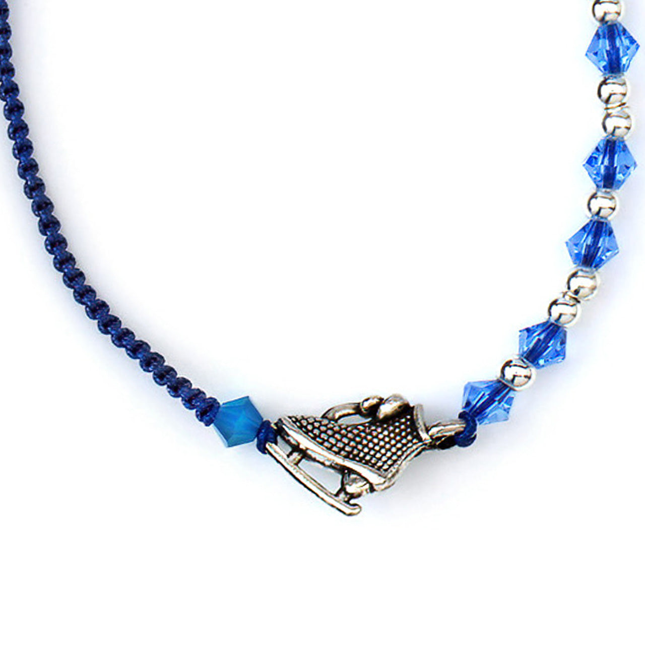Armband 'Colourful Skate' - Blauw