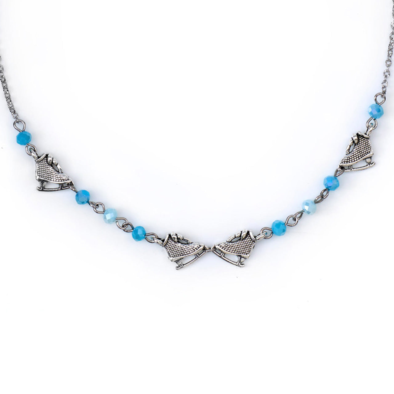 Ketting 'Kissing Skates'
