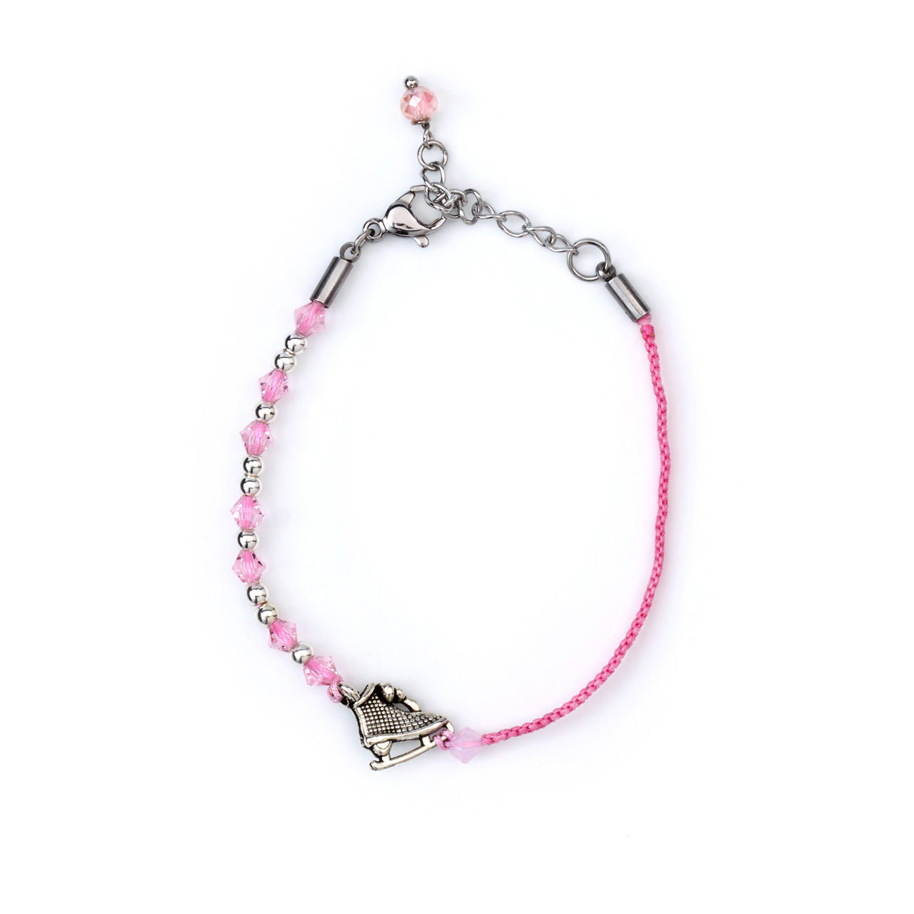 Armband 'Colourful Skate' - Roze