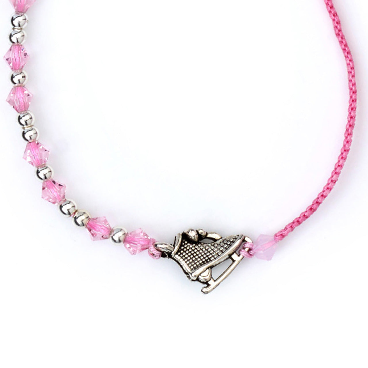 Armband 'Colourful Skate' - Roze