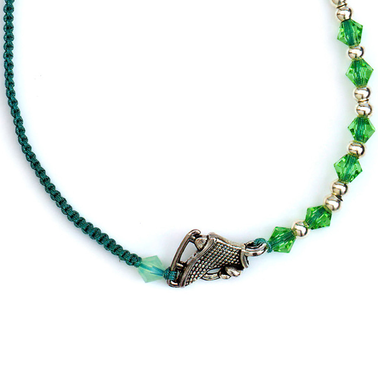 Armband 'Colourful Skate' - Groen