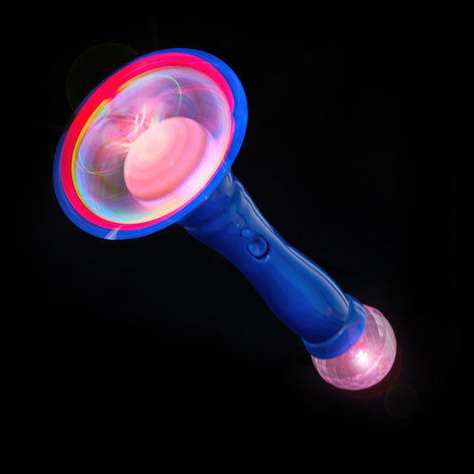 LED Prism Spinning Light Infinity