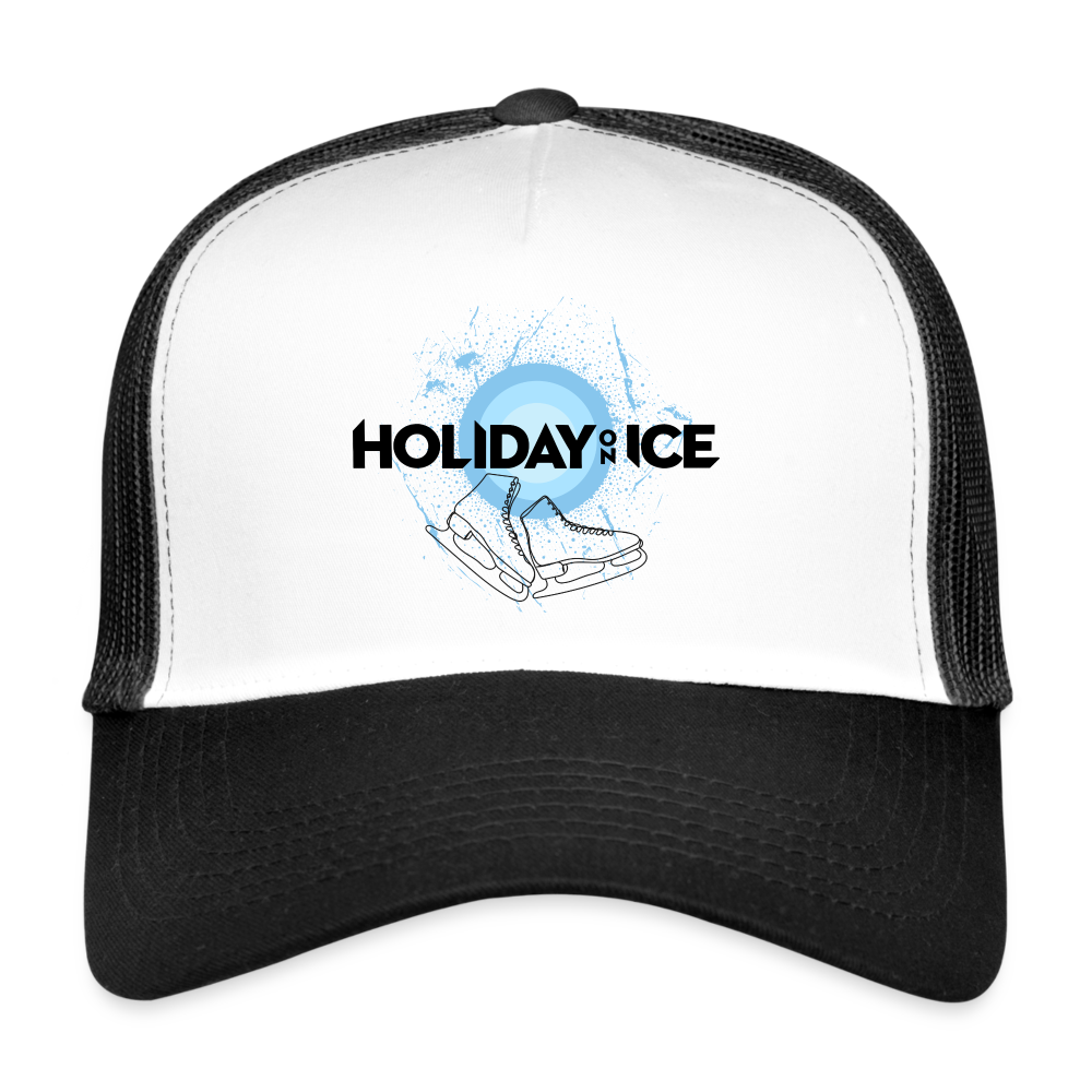 Trucker Cap Holiday skate - Weiß/Schwarz