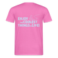 T-Shirt enjoy life - pink