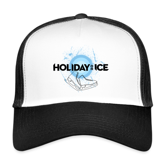 Trucker Cap Holiday skate - white/black