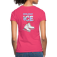 T-Shirt lady Holiday skate snow - Azalea