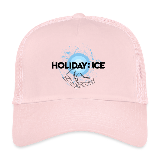 Trucker Cap Holiday skate - pale pink