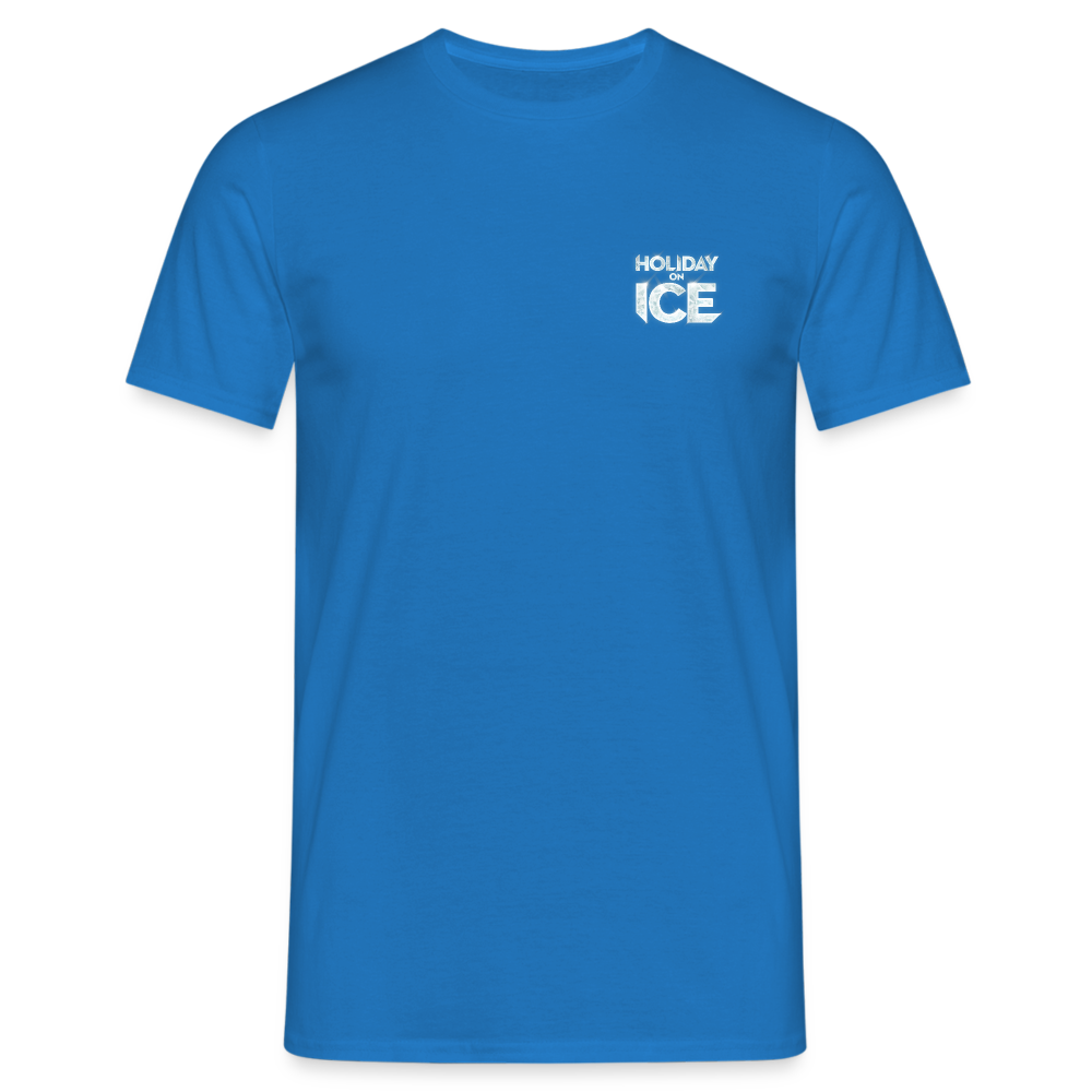 T-Shirt enjoy life - Royalblau