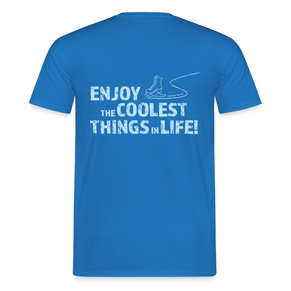 T-Shirt enjoy life - royal blue