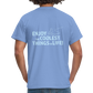 T-Shirt enjoy life - carolina blue