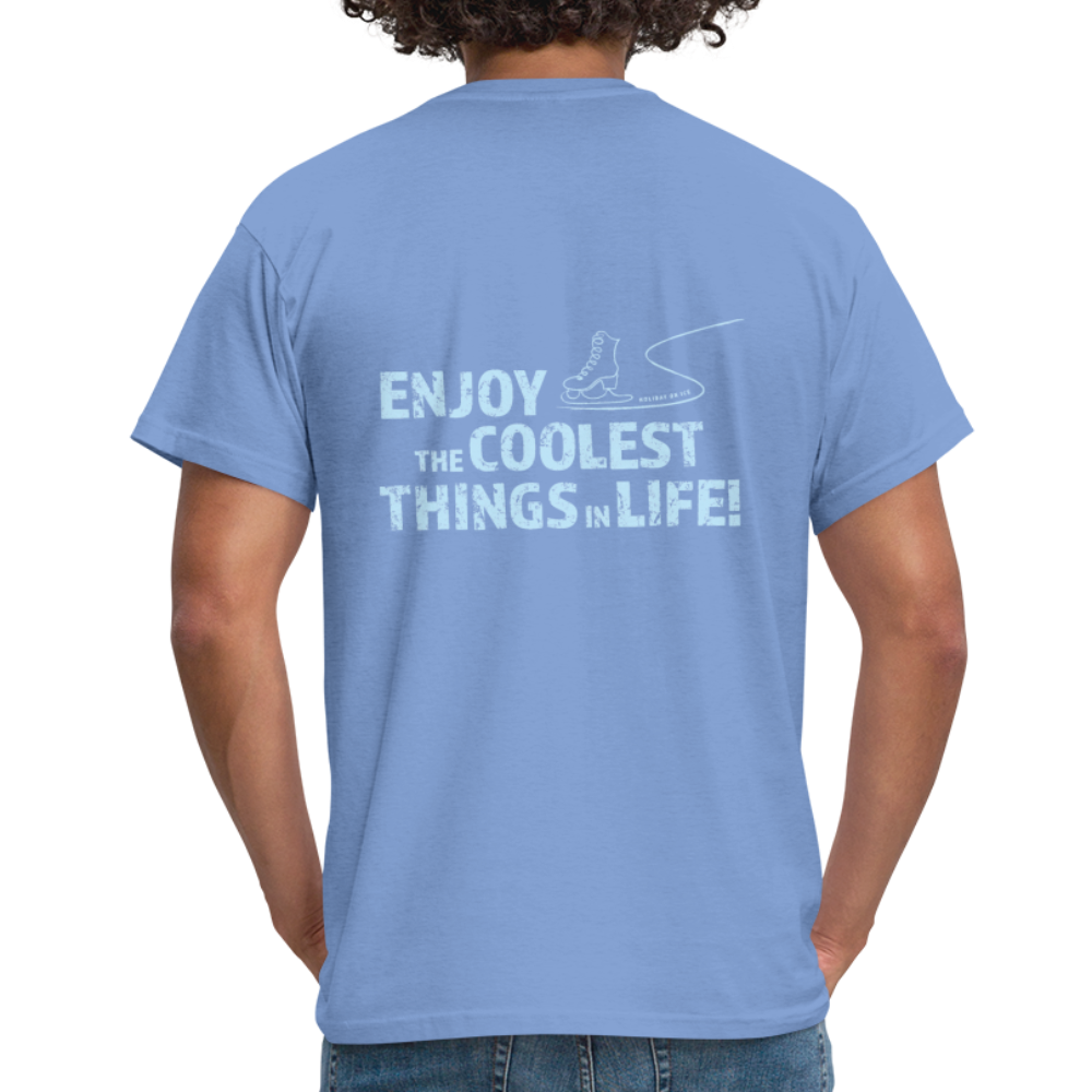 T-Shirt enjoy life - carolina blue