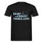 T-Shirt enjoy life - black