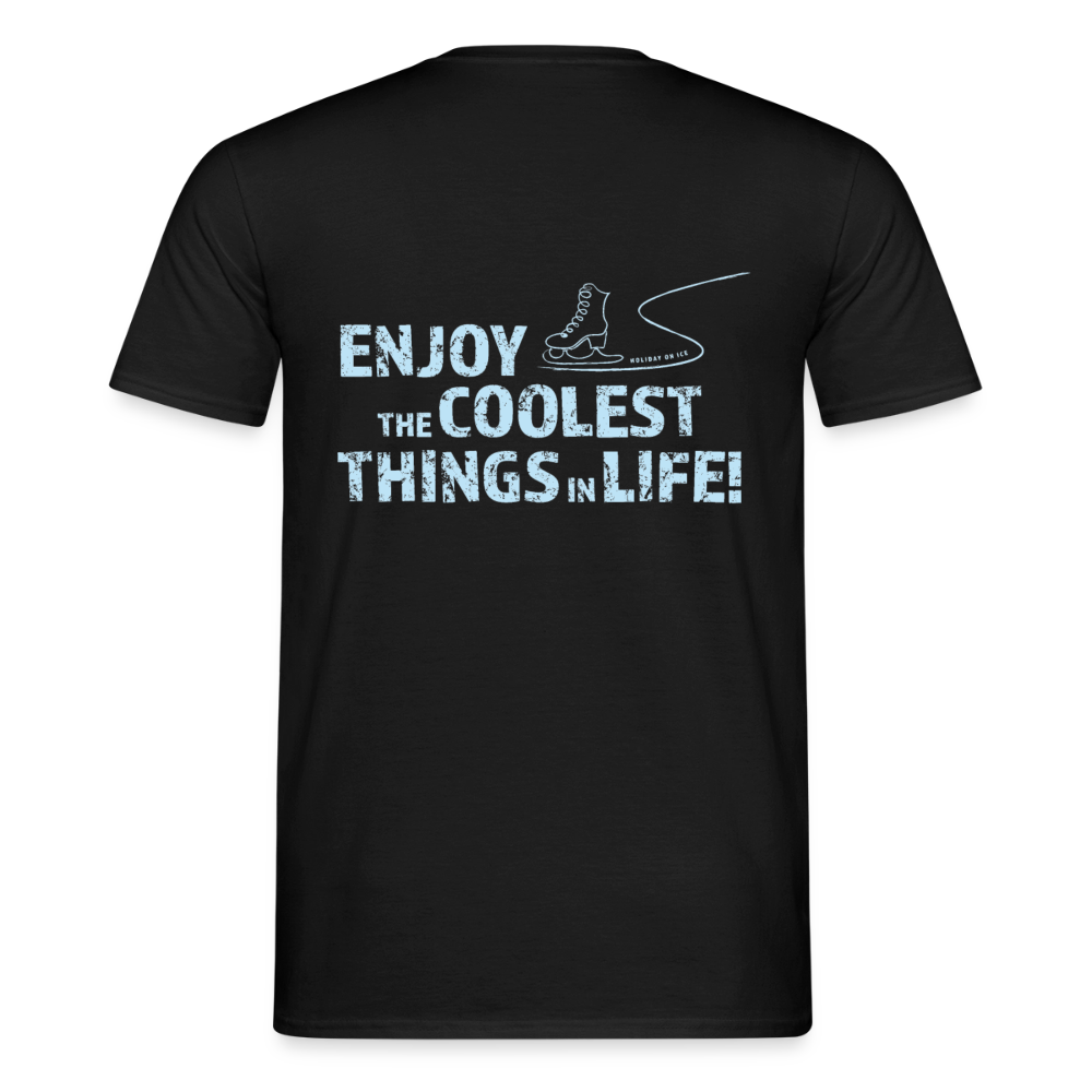 T-Shirt enjoy life - black