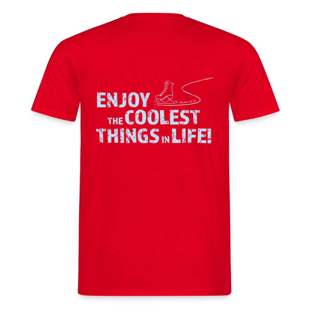 T-Shirt enjoy life - red