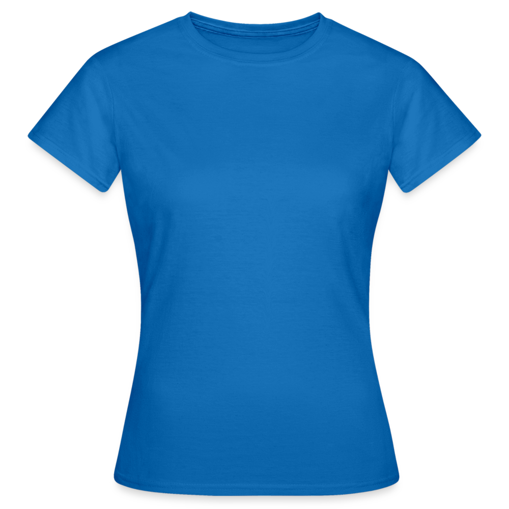 T-Shirt lady Holiday skate snow - Royalblau