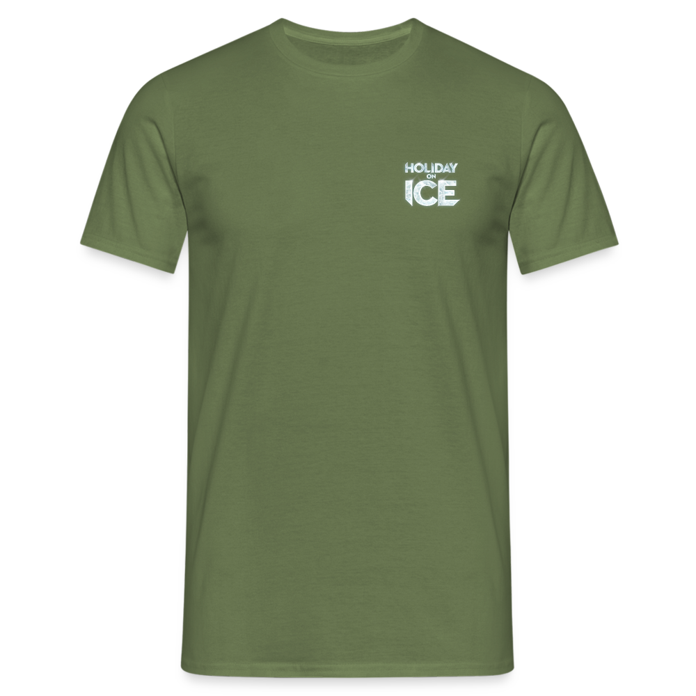 T-Shirt enjoy life - Militärgrün