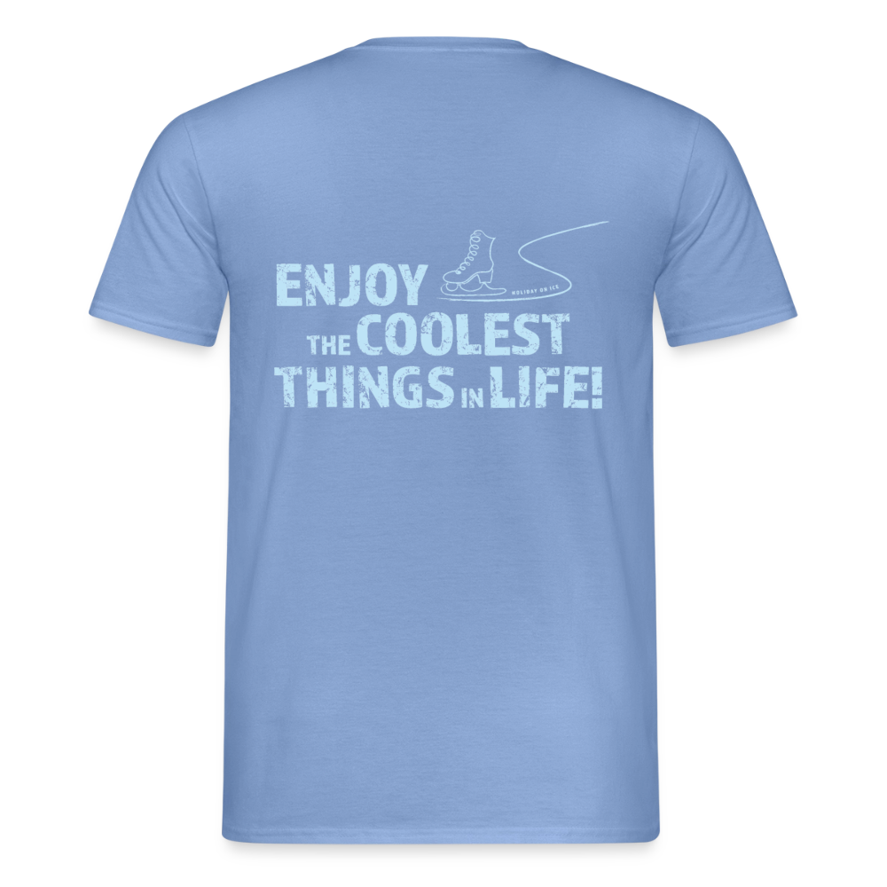 T-Shirt enjoy life - carolina blue