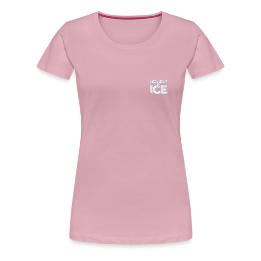 Women’s Premium T-Shirt _ Ice crystal - rose shadow