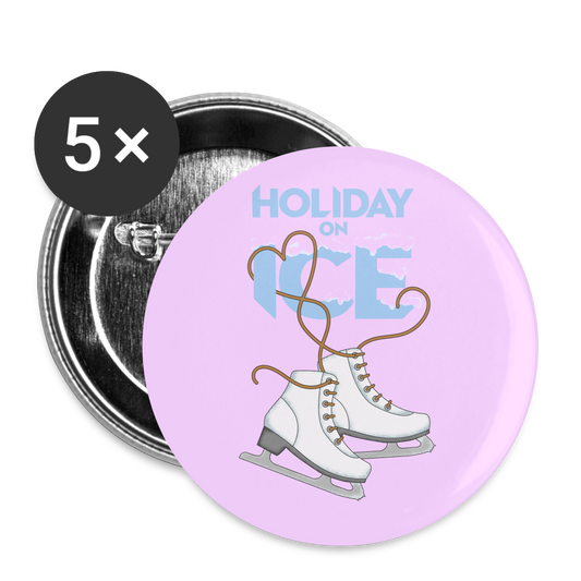 Buttons medium 1.26"/32 mm (5-pack) - white