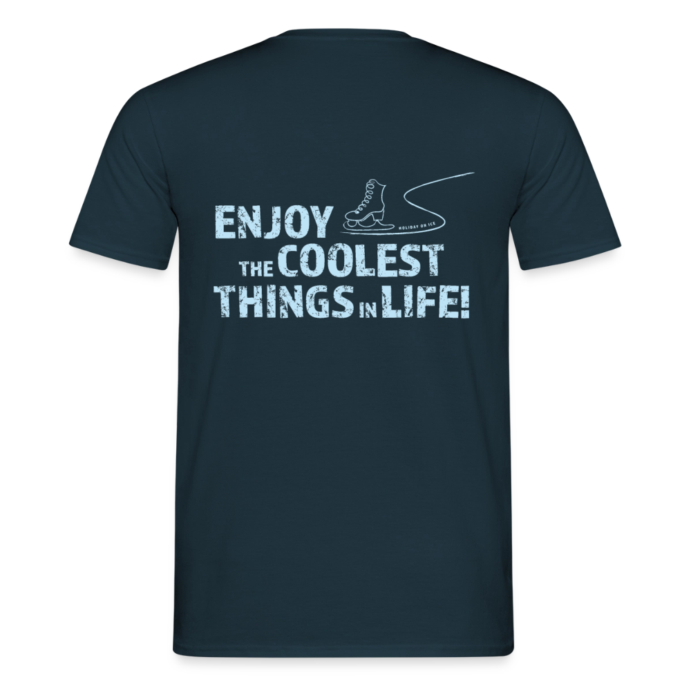 T-Shirt enjoy life - navy